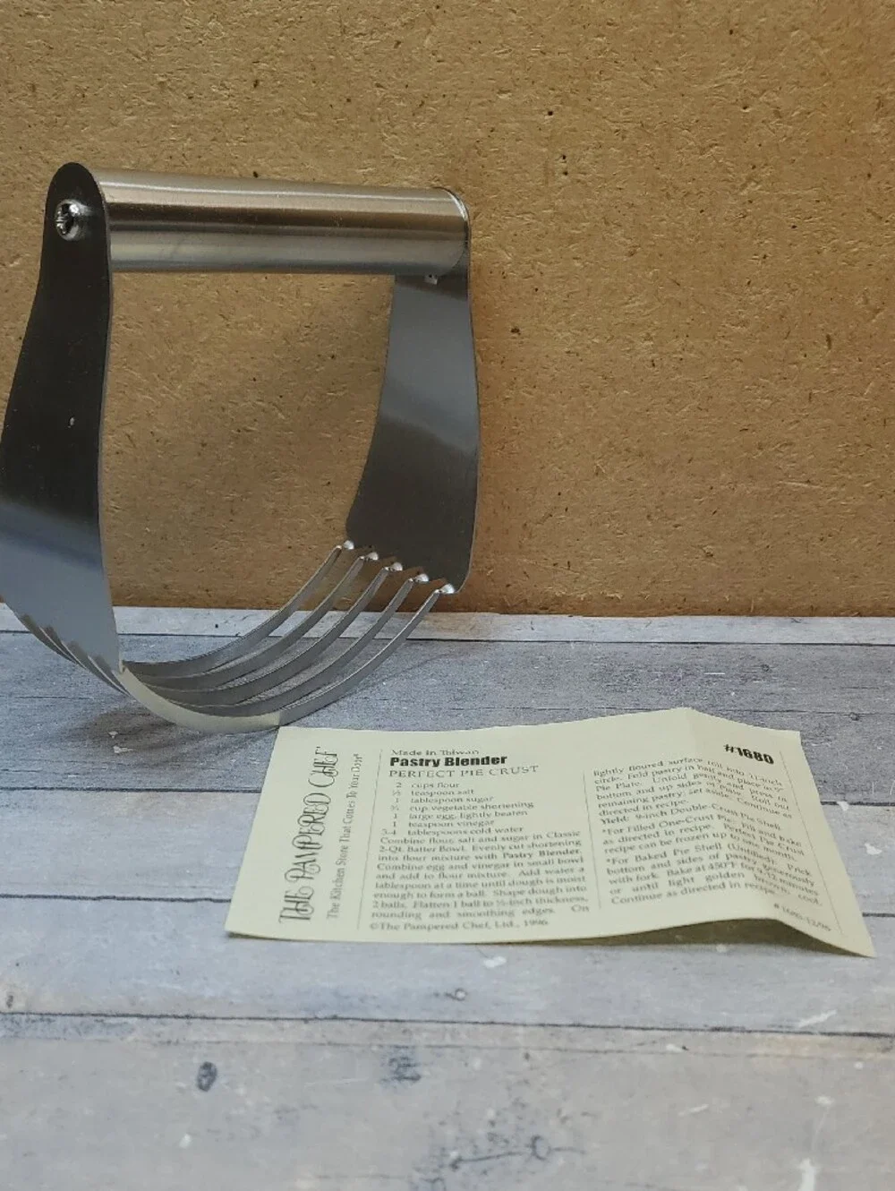 Pampered Chef Pastry Blender 1680 NIB